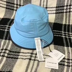 Coach black & blue nylon padded reversible bucket hat Coach - Signature Denim Bucket Hat - Size | Mercari main image 4